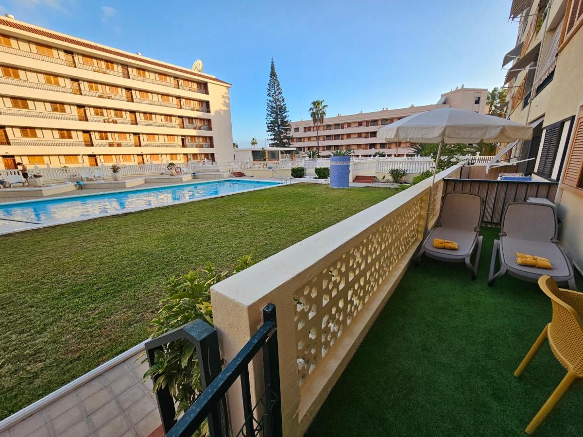 Fayser 108 Beachfront With Direct Pool Access From Terrace Arona  Eksteriør billede